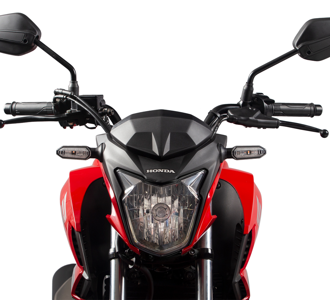 Motocicleta Honda CB 250 Twister faro galgo Perú