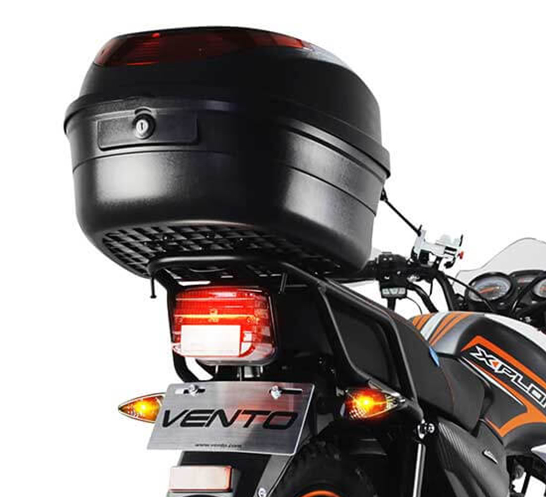 Motocicleta Vento Xplor cajuela galgo México