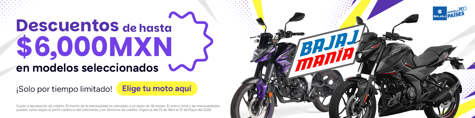 ¡Bajajmanía ya comenzó!
