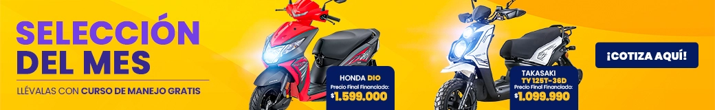 Conoce la selección del mes, descuentos en la Yamaha xtz 150 y la honda xr 150