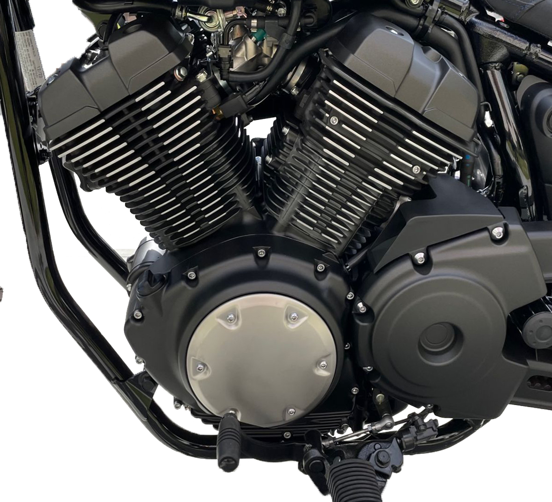 motocicleta yamaha bolt-plano detalle motor