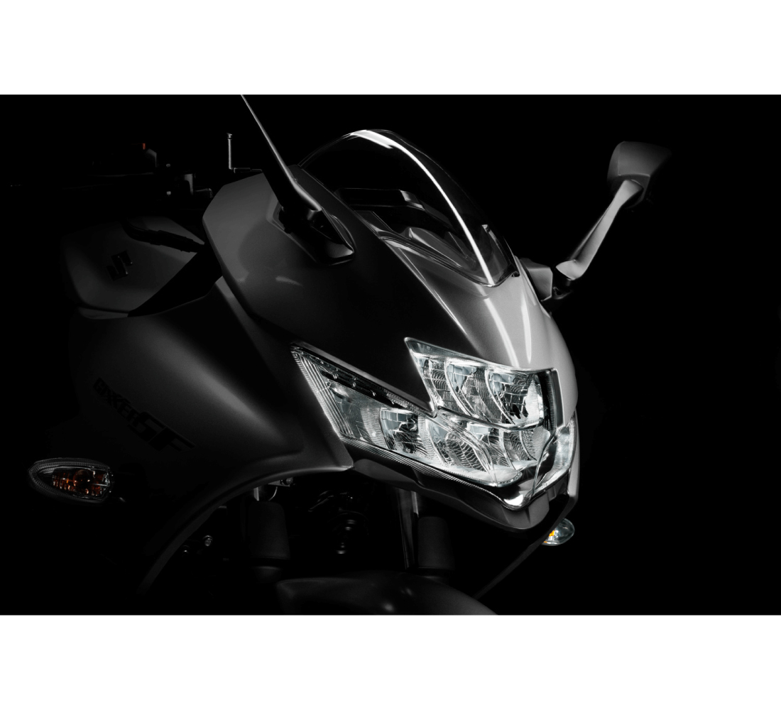 Motocicleta Suzuki GIXXER SF 250 faro galgo Colombia