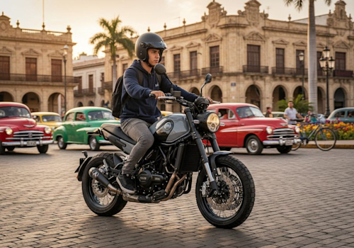 Benelli Leoncino 500 Trail Lifestyle3 Galgo