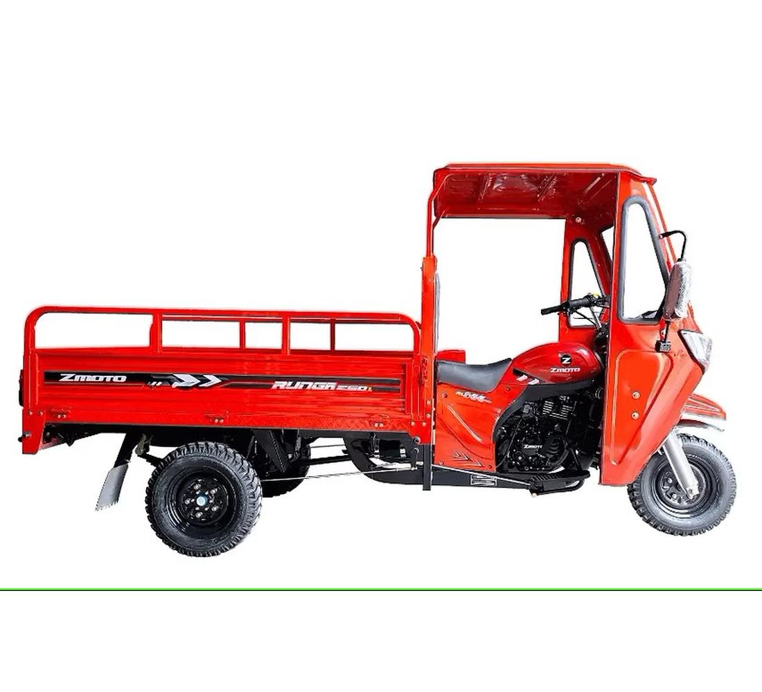 Zmoto Runga 250 con Cabina Galeria1 Galgo México