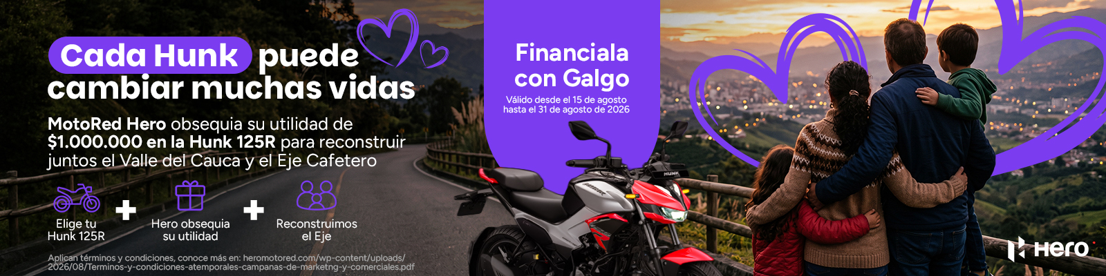 Cada Hunk puede cambiar muchas vidas
