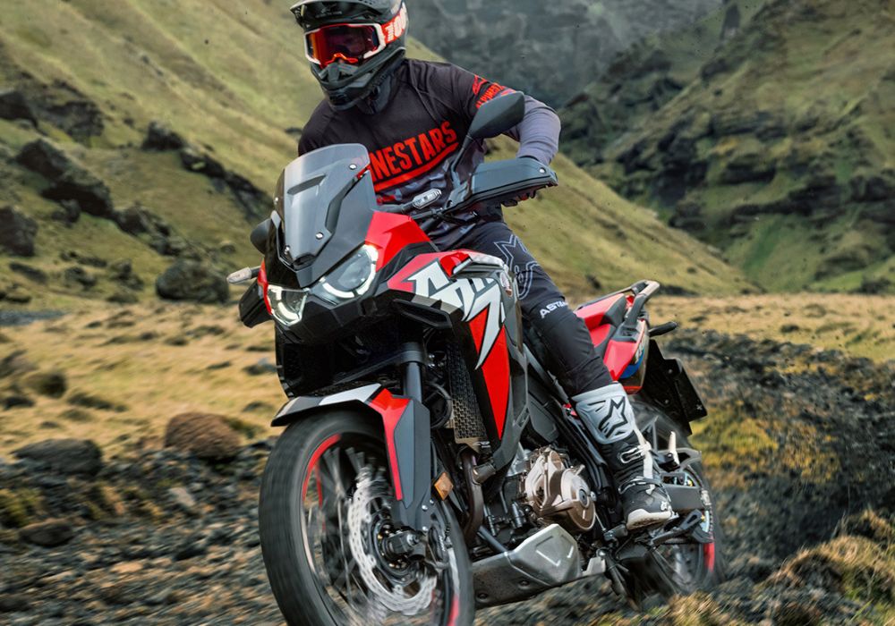 Moto Honda Africa Twin Galgo Perú
