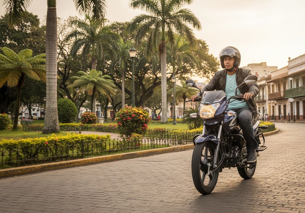 TVS Sport 100 ELS Cargo Lifestyle3 Galgo