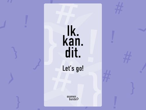 7 Examenbundel affirmatiekaarten voor je examens