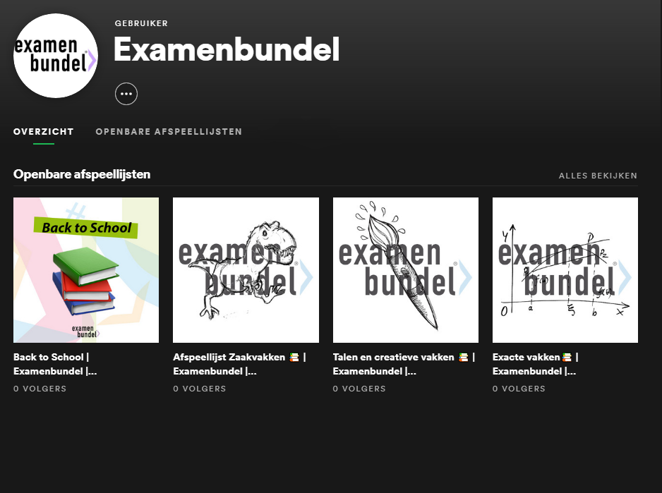 examenbundel-examenvoorbereiding-spotify-afspeellijst-muziek-leren-leermuziek