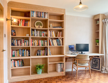 Winifreds Desk and Shelving Unit
