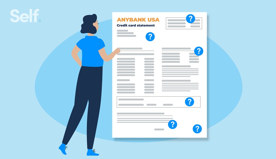 how to read a credit card statement