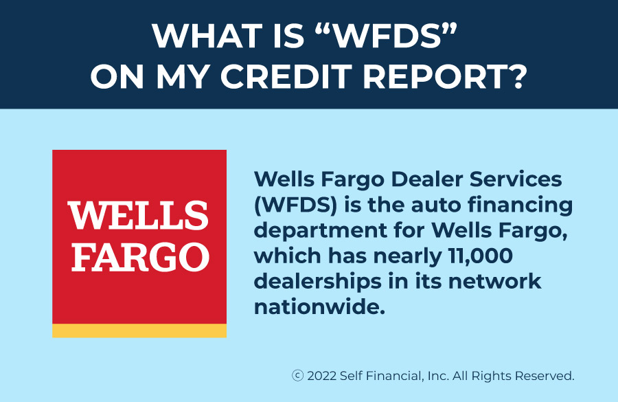 what is wfds on my credit report