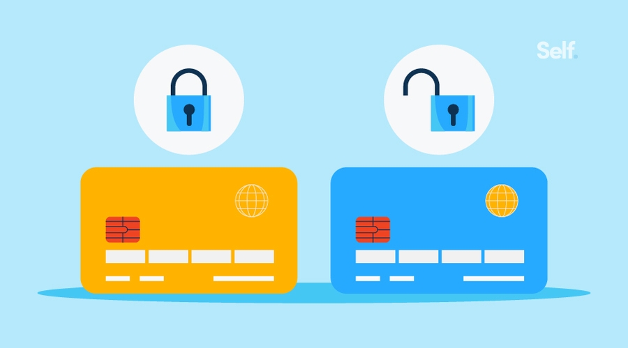Secured vs. Unsecured Credit Cards Header - 01
