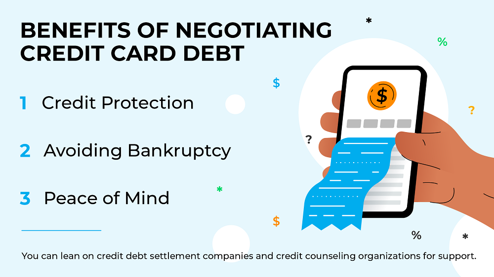 Benefits of Negotiating Credit Card Debt