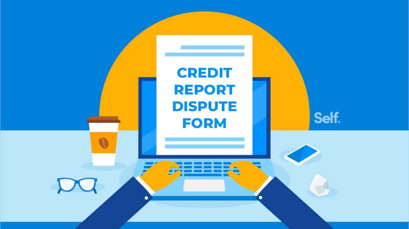 Credit Report Dispute Form Header - 01