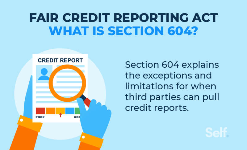 fair credit reporting act what is section 604