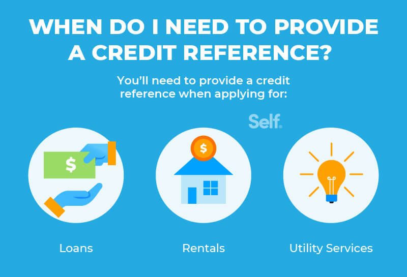 When do I need to provide a credit reference