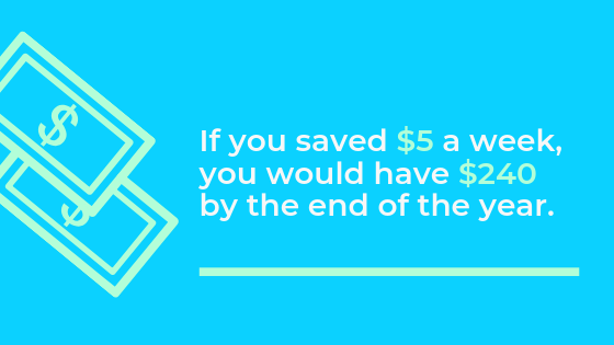 save $5 per week