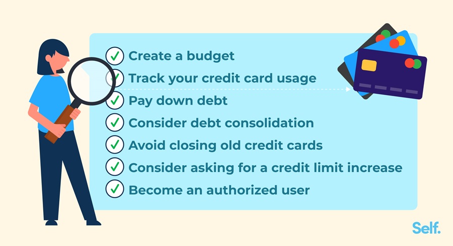 Tips for keeping credit utilization low