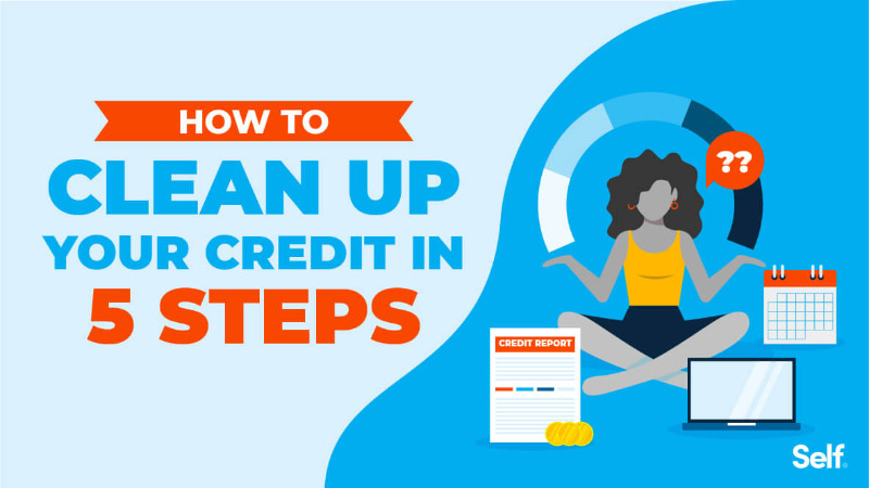 How to clean up credit header 1