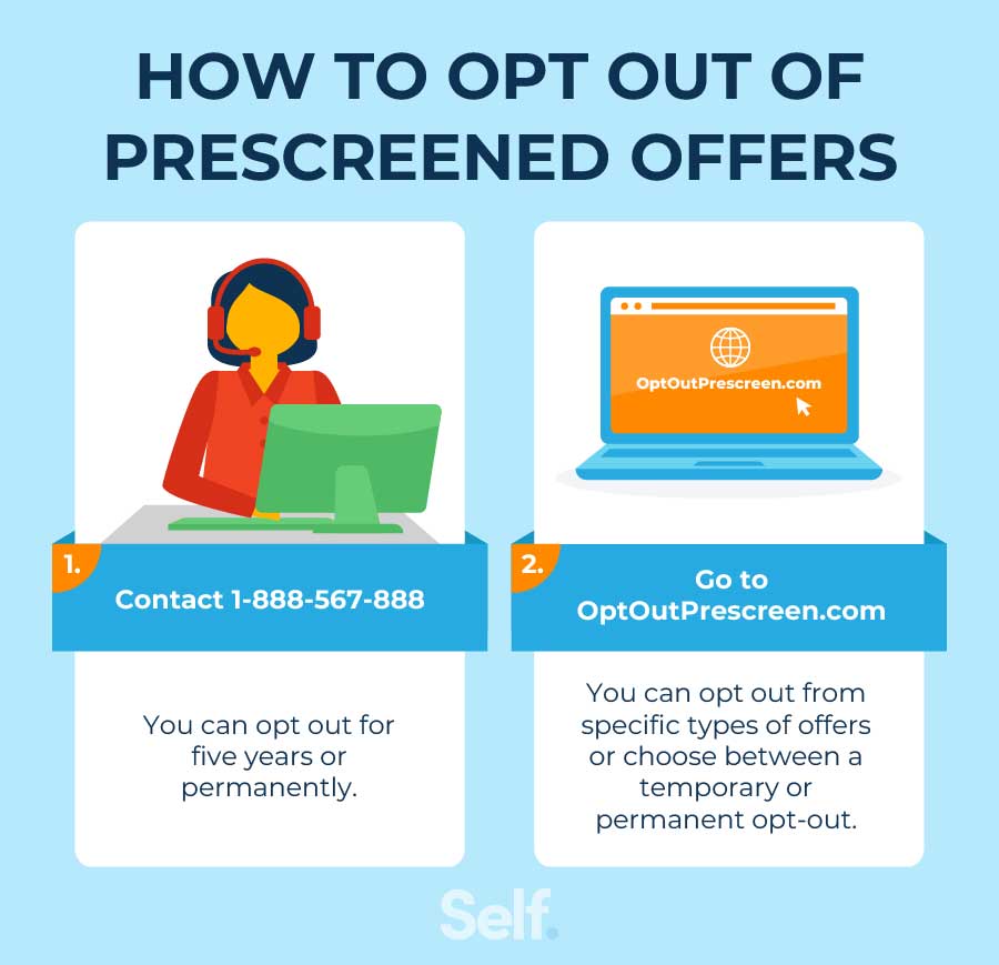 how to opt out of prescreened offers