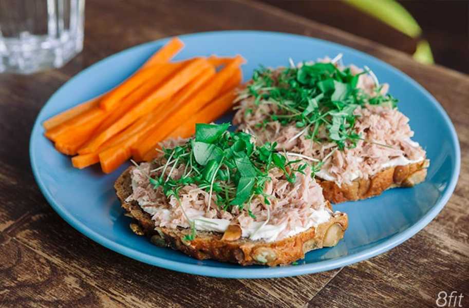 tuna cheese sandwich 