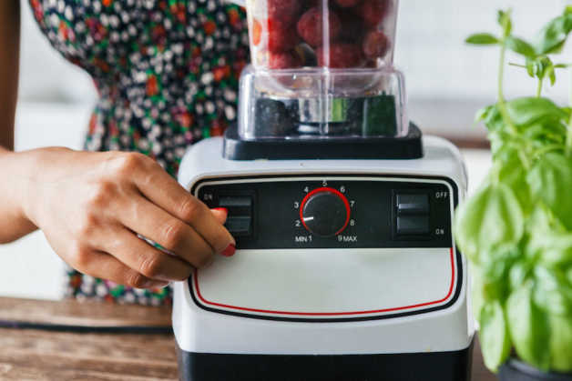 instant strawberry basil ice cream