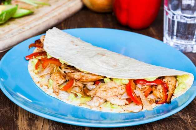 chicken fajitas