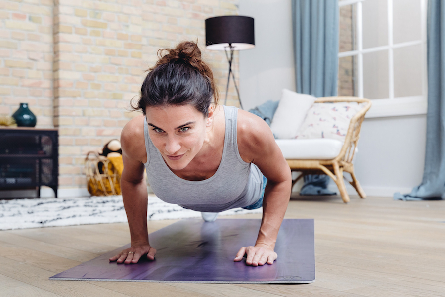 push up exercises at home