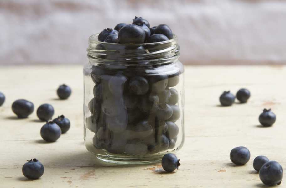 blueberries-in-glass-jar