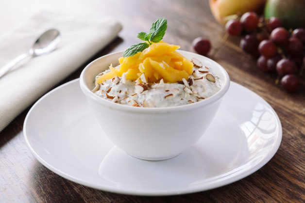  mango coconut chia pudding