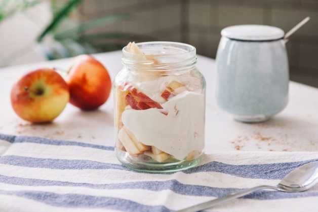 apple yogurt and peanut-butter meal planning