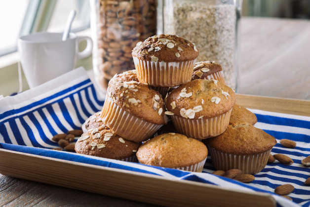 Almonds muffins