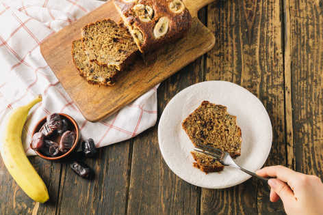 healthy banana bread