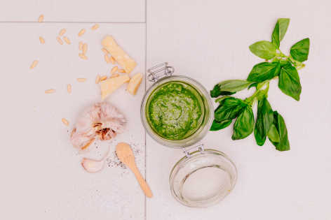 homemade pesto recipe ingredients