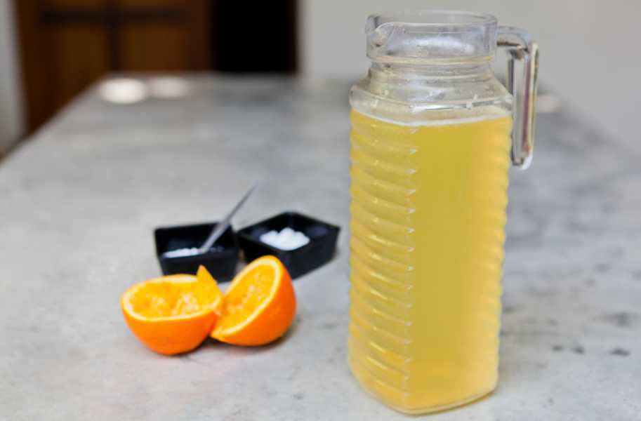 Isotonic drink, orange