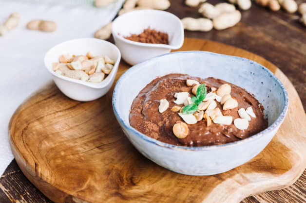 chocolate banana and peanut butter ice cream