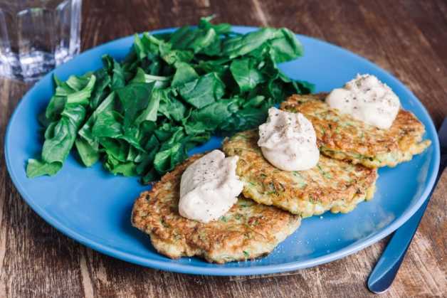 zucchini fritters bites