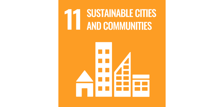UN goal illustration sustainable cities and communities
