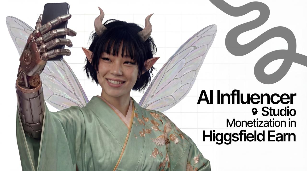Higgsfield AI Influencer + Earn