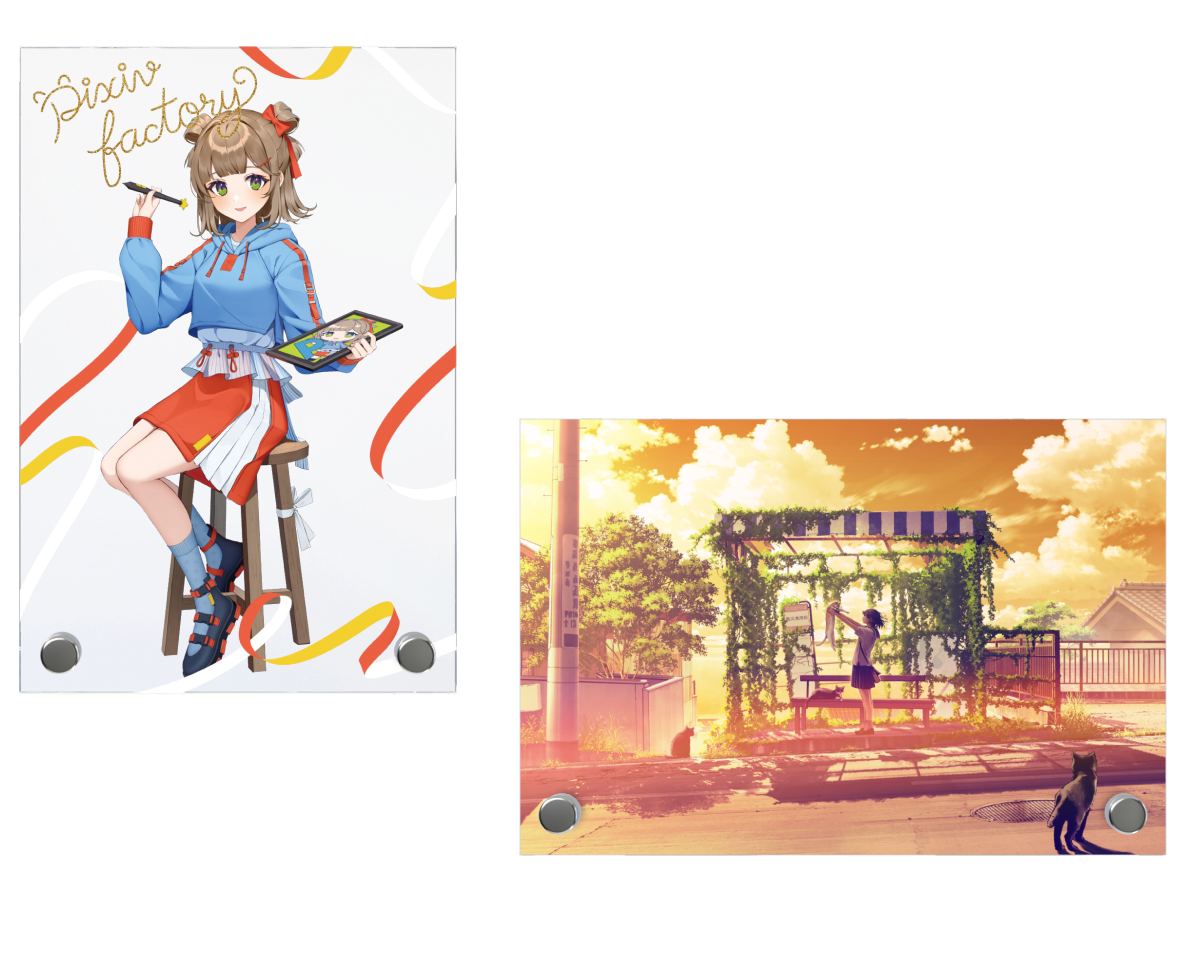 アクリルフォトパネルを自作・つくり方やオーダーメイド - pixivFACTORY