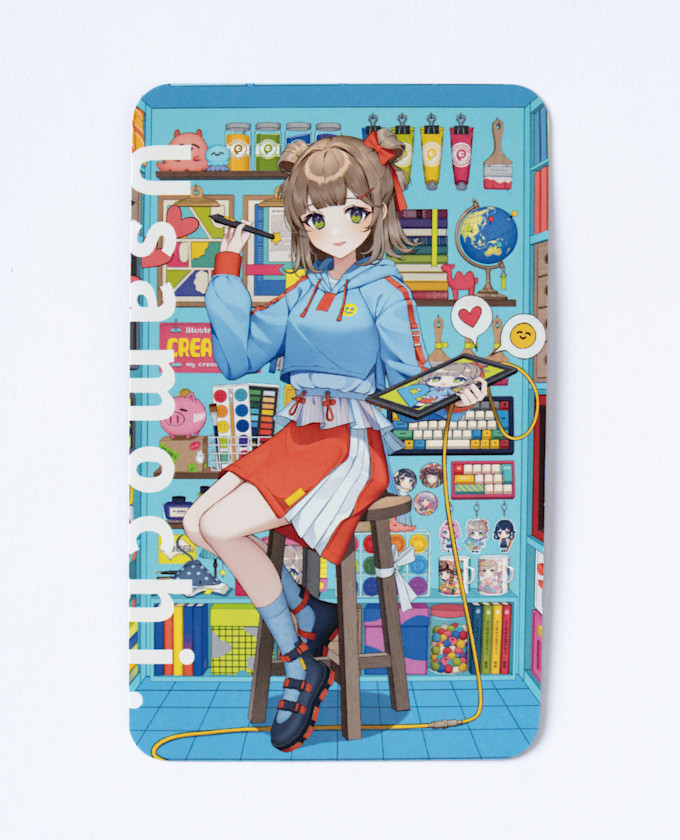 角丸名刺 サンプルイメージ 4
