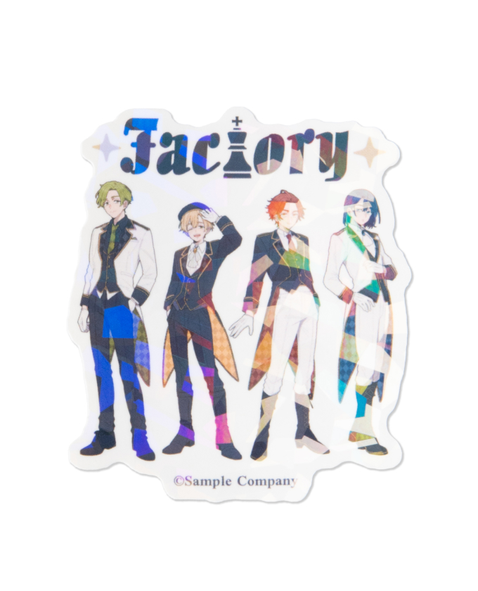 スマホステッカー（ホログラム・オーロラ） サンプルイメージ 3