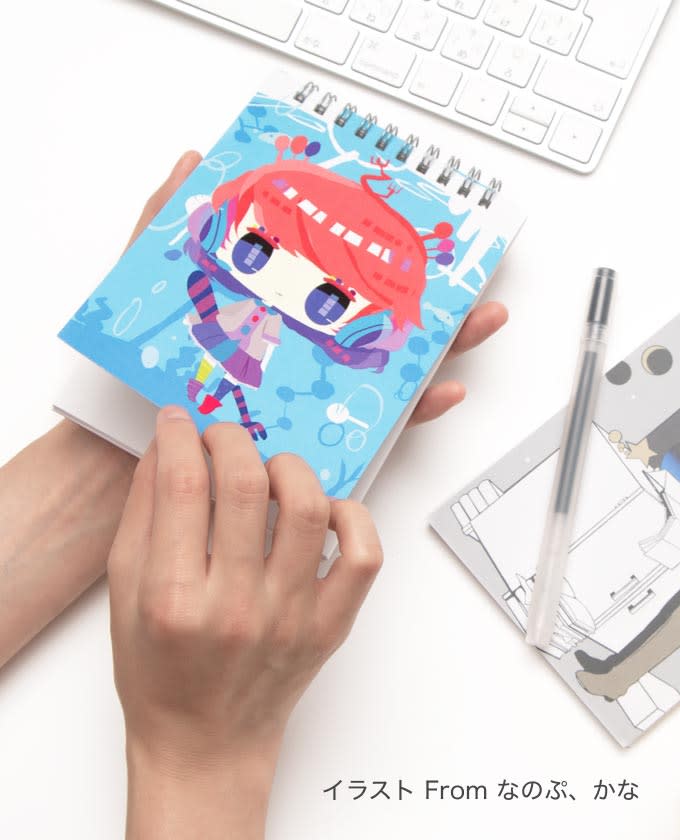 メモ帳のデザイン印刷 1冊からオリジナル作成 Pixivfactory メモ帳のデザイン印刷 1冊からオリジナル作成 Pixivfactory