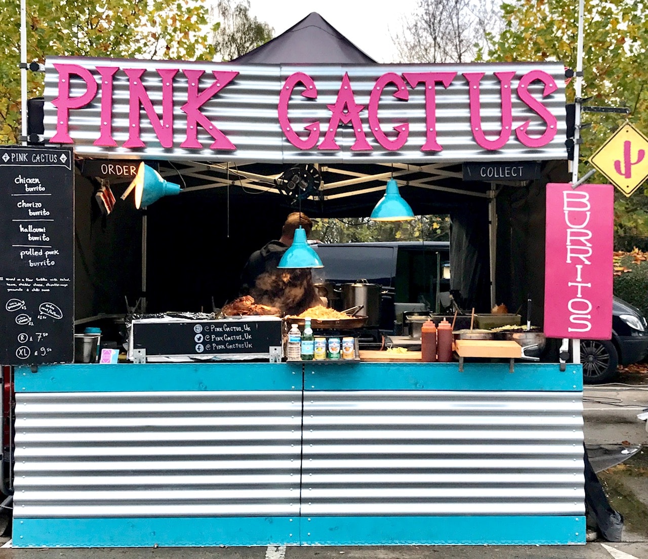 Pink Cactus stall