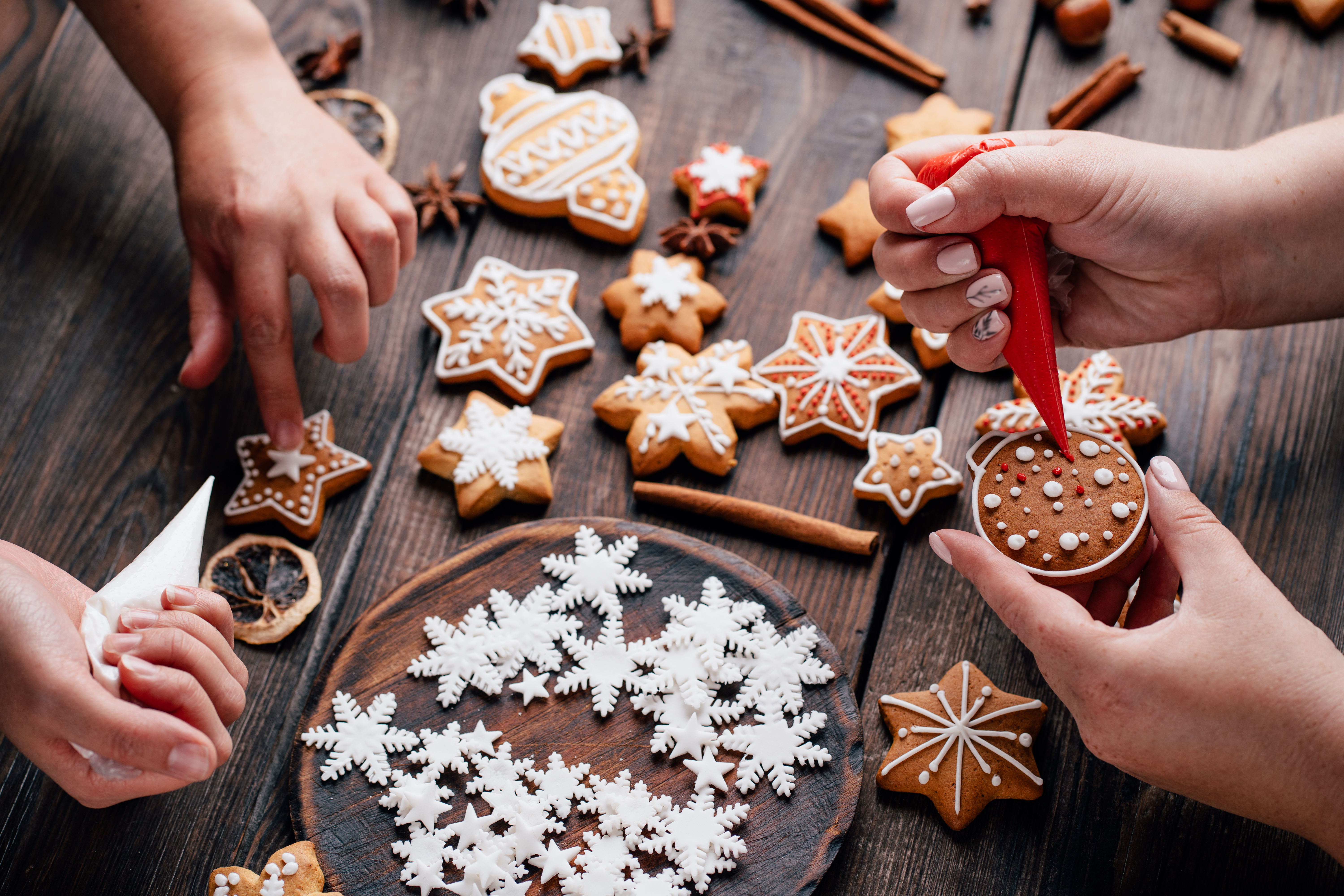 Cookie decorating