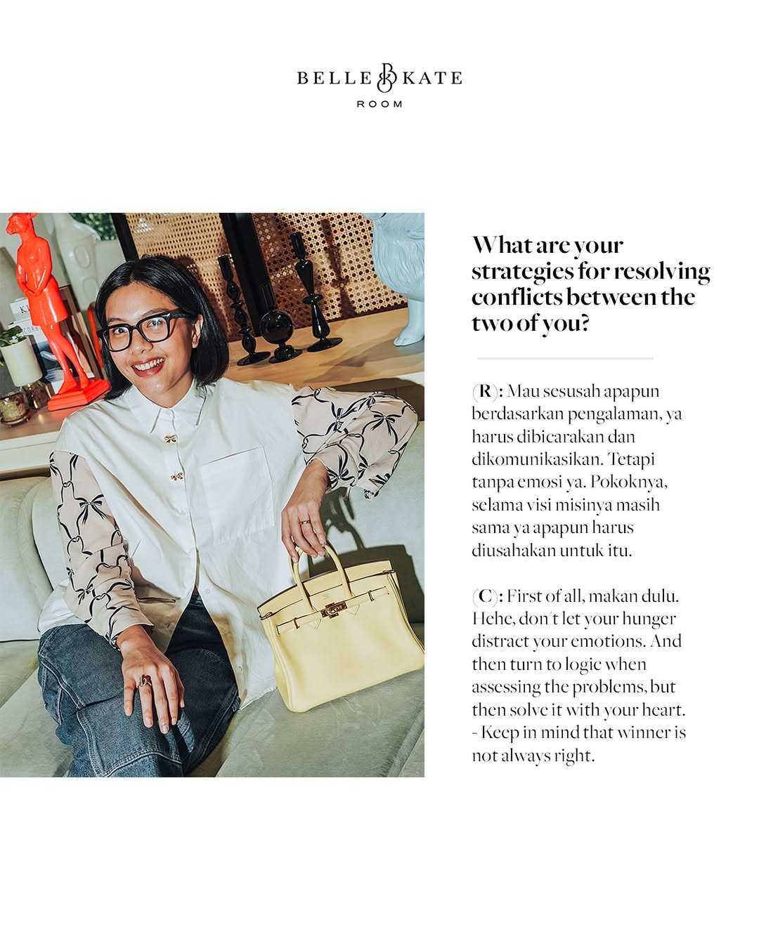 Belle&Kate Adores Ria Sarwono & Carline Darjanto 1