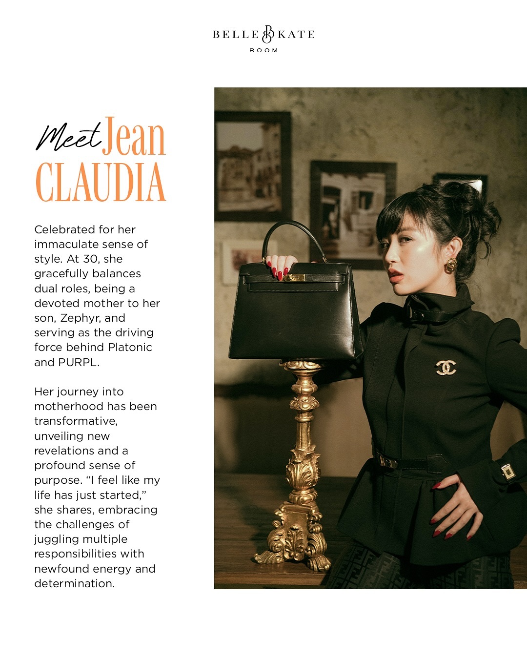 Belle&Kate Adores Jean Claudia