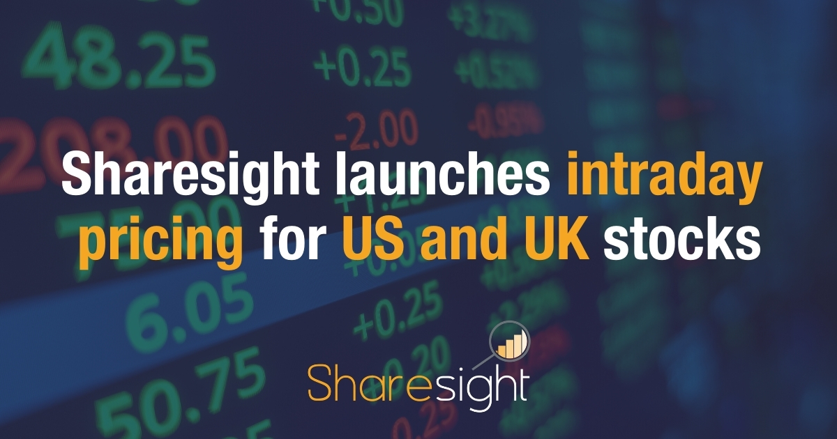 Sharesight launches intraday pricing for US and UK stocks