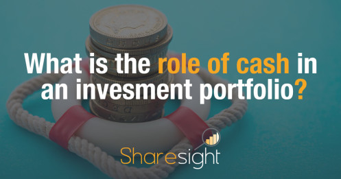 Role of cash investment portfolio